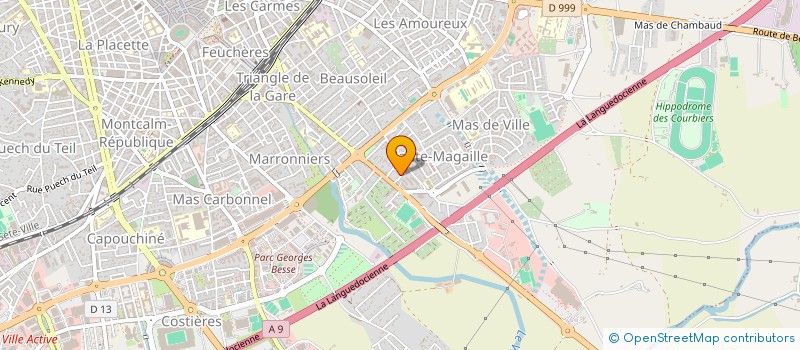 localisation de l'entreprise MONSIEUR ABDEL CHEGRI  NIMES