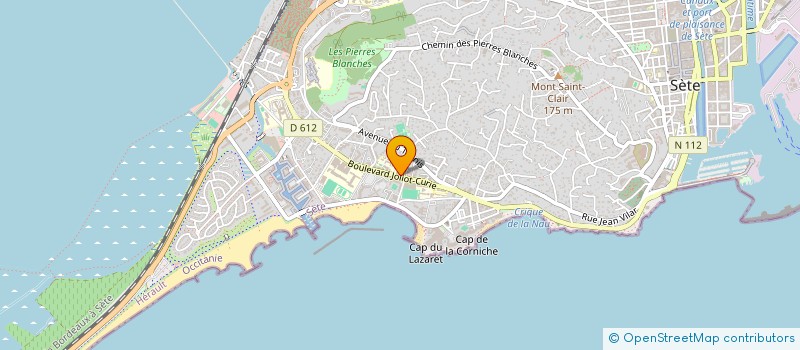 localisation de l'entreprise MONSIEUR ABDEL CHEKKOUH à SETE