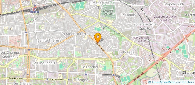 localisation de l'entreprise MONSIEUR ABDEL CHELLALI à RENNES