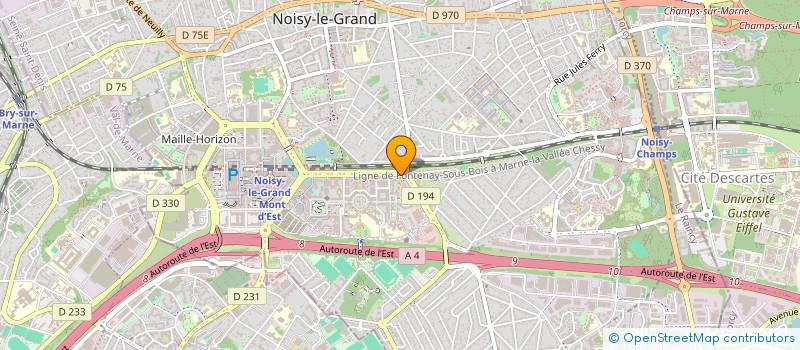 localisation de l'entreprise MONSIEUR ABDEL CHIHEB  NOISY-LE-GRAND