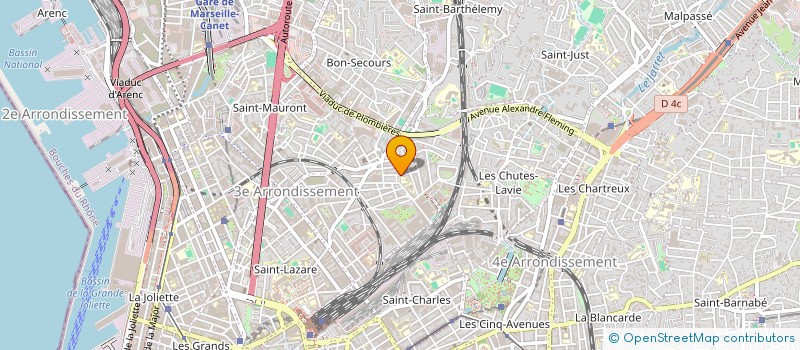 localisation de l'entreprise MONSIEUR ABDEL DARLOKI à MARSEILLE