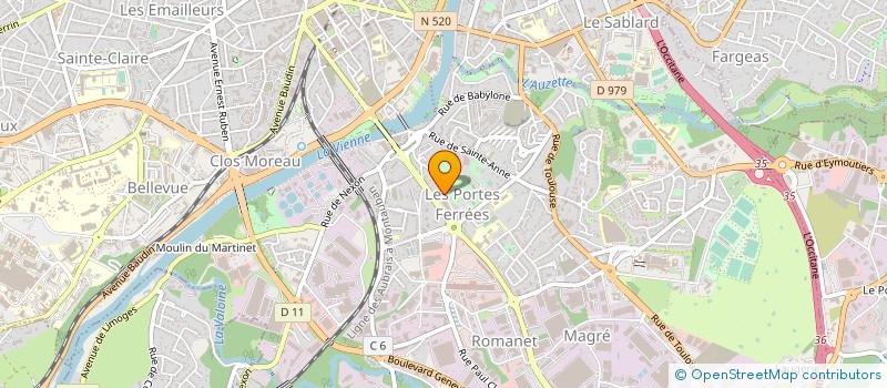 localisation de l'entreprise MONSIEUR ABDEL DIABY à LIMOGES