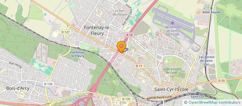 localisation de l'entreprise MONSIEUR ABDEL DOUFFI à SAINT-CYR-L'ECOLE