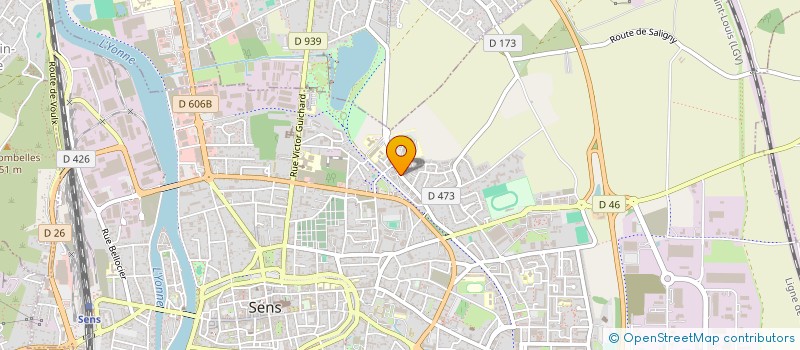 localisation de l'entreprise MONSIEUR ABDEL ELGHEMARY à SENS