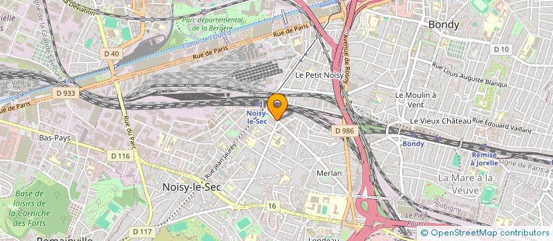 localisation de l'entreprise MONSIEUR ABDEL ELHACENE à NOISY-LE-SEC
