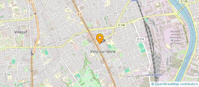 localisation de l'entreprise MONSIEUR ABDEL-FADEL MOUSSA à VITRY-SUR-SEINE