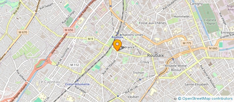 localisation de l'entreprise MONSIEUR ABDEL FARRAK  ROUBAIX