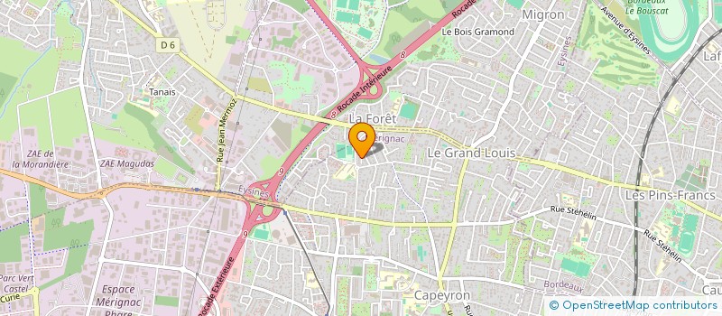 localisation de l'entreprise MONSIEUR ABDEL FATIOU  MERIGNAC