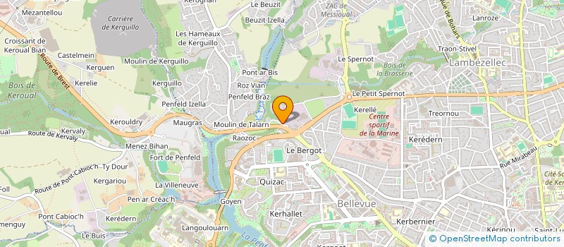 localisation de l'entreprise MONSIEUR ABDEL FATTAH HAJJI à BREST
