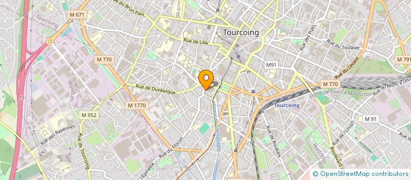 localisation de l'entreprise MONSIEUR ABDEL FELOUS  TOURCOING