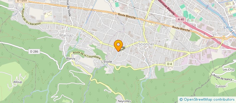localisation de l'entreprise MONSIEUR ABDEL GAZRAOUY à SCIONZIER