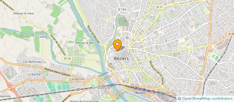 localisation de l'entreprise MONSIEUR ABDEL GHALEM à BEZIERS
