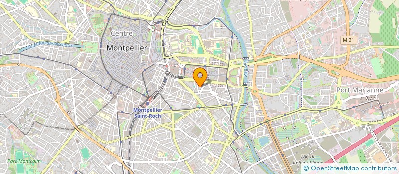 localisation de l'entreprise MONSIEUR ABDEL GHANI AIT EL HADJ à MONTPELLIER