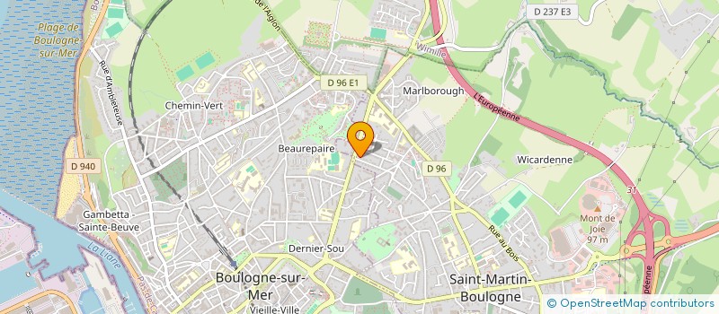 localisation de l'entreprise MONSIEUR ABDEL-HADI BARDOU  SAINT-MARTIN-BOULOGNE