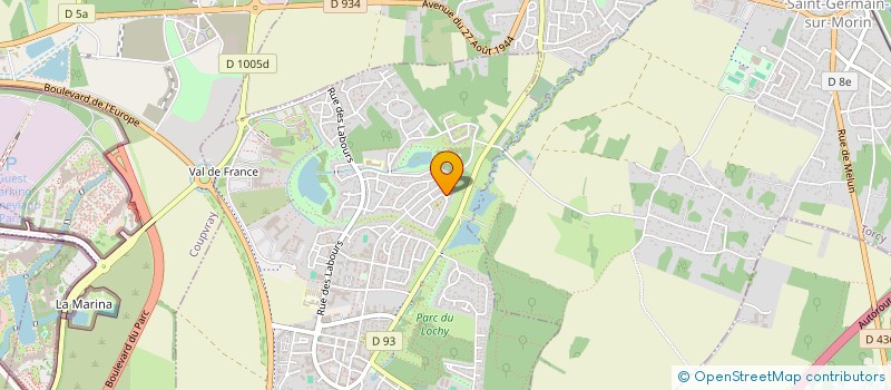 localisation de l'entreprise MONSIEUR ABDEL-HAFID MEBTOUL  MAGNY-LE-HONGRE