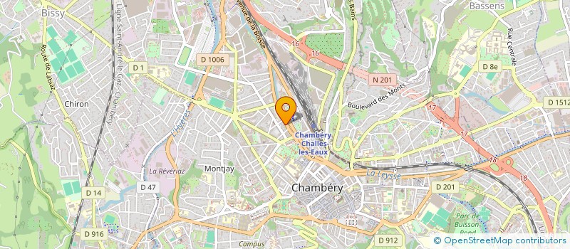 localisation de l'entreprise MONSIEUR ABDEL HAJ CHARFE  CHAMBERY