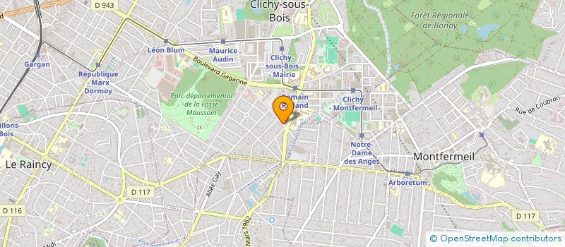 localisation de l'entreprise MONSIEUR ABDEL-HAK GHENIM à CLICHY-SOUS-BOIS