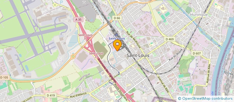 localisation de l'entreprise MONSIEUR ABDEL-HAKIM ADDAD  SAINT-LOUIS