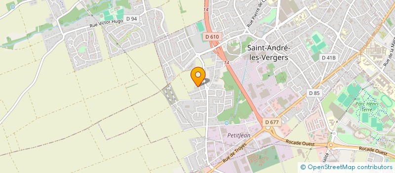 localisation de l'entreprise MONSIEUR ABDEL-HAKIM DERRAZ à SAINT-ANDRE-LES-VERGERS