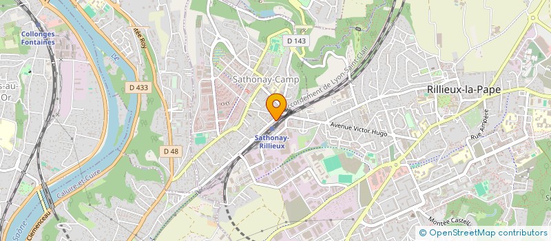 localisation de l'entreprise MONSIEUR ABDEL-HAKIM DJOUAHRA  PUSIGNAN