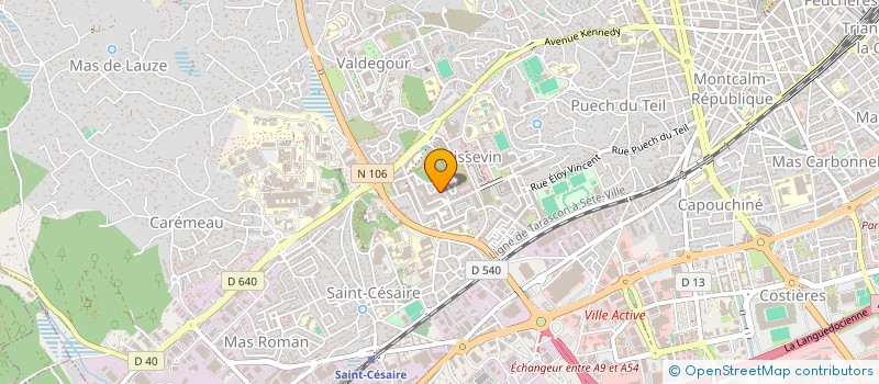 localisation de l'entreprise MONSIEUR ABDEL HAKIM TEMURAK  NIMES