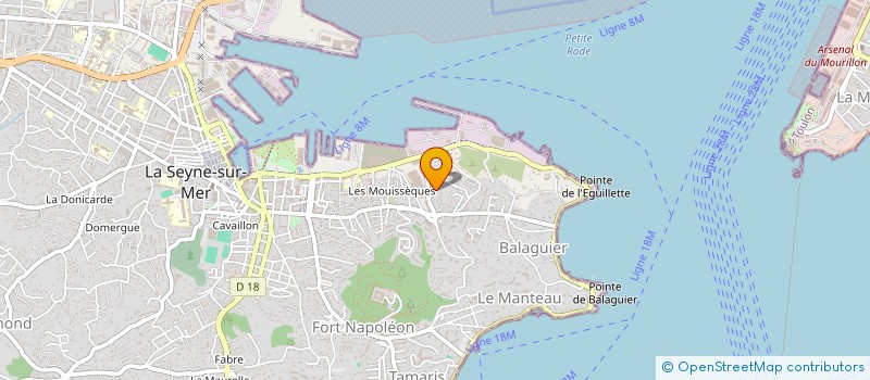 localisation de l'entreprise MONSIEUR ABDEL HALIM EL JABRI à LA SEYNE SUR MER