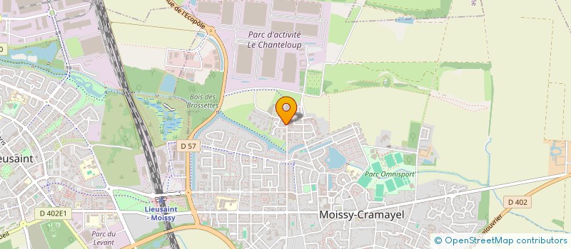 localisation de l'entreprise MONSIEUR ABDEL-HALIM GUEDIRI à MOISSY-CRAMAYEL