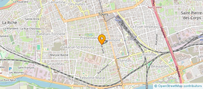 localisation de l'entreprise MONSIEUR ABDEL-HALIM GUERGOUR  SAINT-PIERRE-DES-CORPS