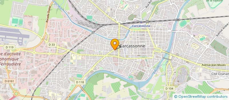 localisation de l'entreprise MONSIEUR ABDEL-HALIM HILALI  CARCASSONNE