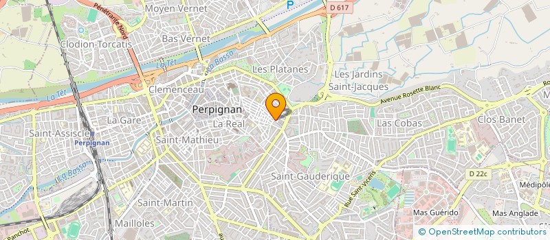 localisation de l'entreprise MONSIEUR ABDEL HALIM KELAOUI  PERPIGNAN