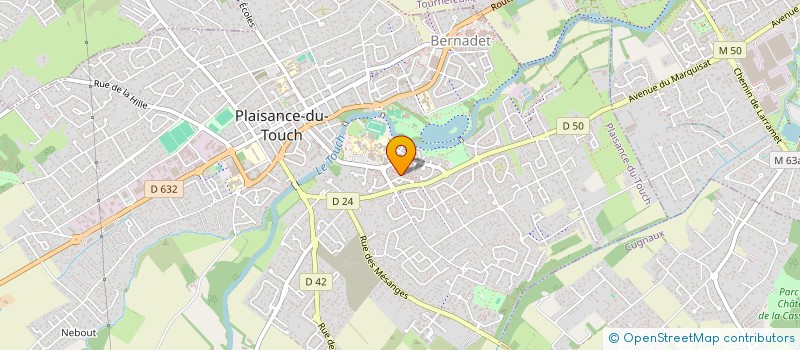 localisation de l'entreprise MONSIEUR ABDEL-HALIM TABBAA  PLAISANCE-DU-TOUCH