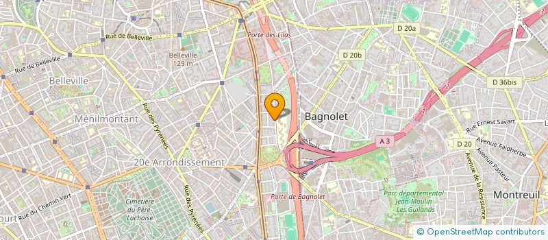 localisation de l'entreprise MONSIEUR ABDEL HAMED  PARIS