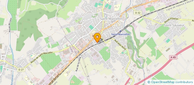 localisation de l'entreprise MONSIEUR ABDEL HAMID CHEROUAG à SAINT-MARCELLIN