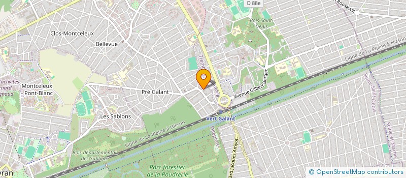 localisation de l'entreprise MONSIEUR ABDEL-HAMID JABER  VILLEPINTE