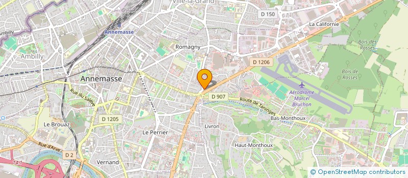 localisation de l'entreprise MONSIEUR ABDEL ILAH EL MIRI MANOUACH  ANNEMASSE