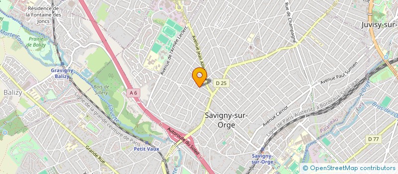 localisation de l'entreprise MONSIEUR ABDEL ILLAH BRAHMI à SAVIGNY-SUR-ORGE