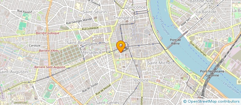 localisation de l'entreprise MONSIEUR ABDEL JAMAT MAAFI  BORDEAUX