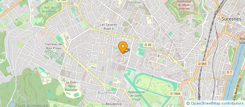 localisation de l'entreprise MONSIEUR ABDEL JEDER à RUEIL-MALMAISON