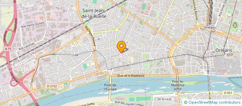 localisation de l'entreprise MONSIEUR ABDEL KADER AZOUZ à ORLEANS