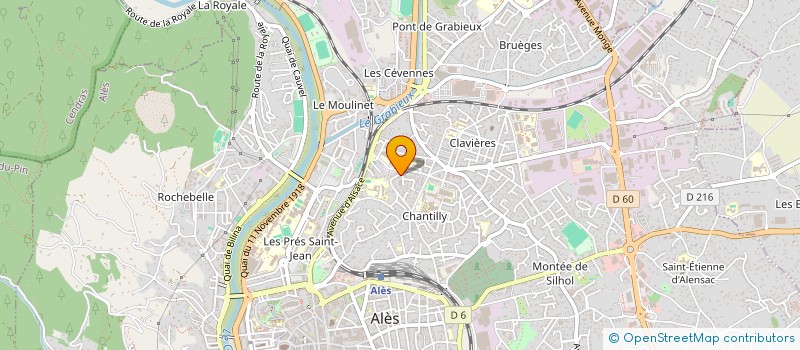 localisation de l'entreprise MONSIEUR ABDEL-KADER BENDJEDDOU à ALES