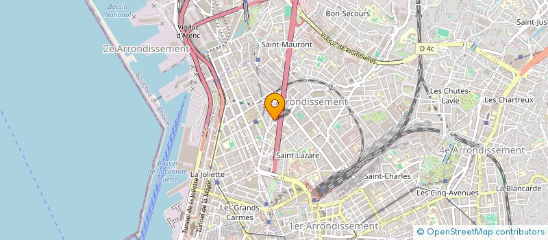 localisation de l'entreprise MONSIEUR ABDEL-KADER BENICHOU à MARSEILLE