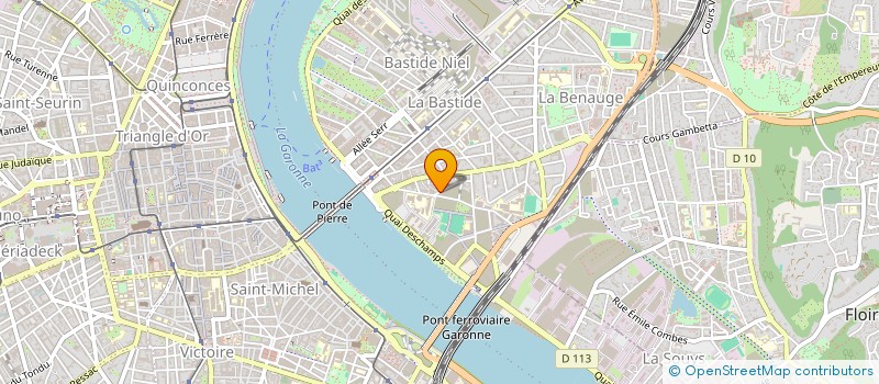 localisation de l'entreprise MONSIEUR ABDEL-KADER BOUGUETAIB  BORDEAUX