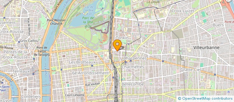 localisation de l'entreprise MONSIEUR ABDEL KADER MBAYE  VILLEURBANNE