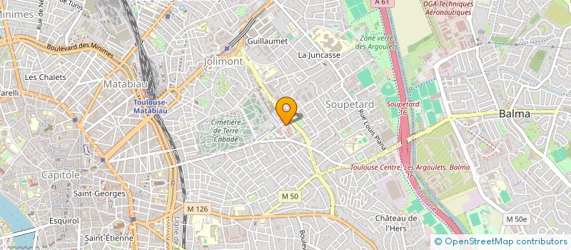localisation de l'entreprise MONSIEUR ABDEL-KADER MESBAH à TOULOUSE