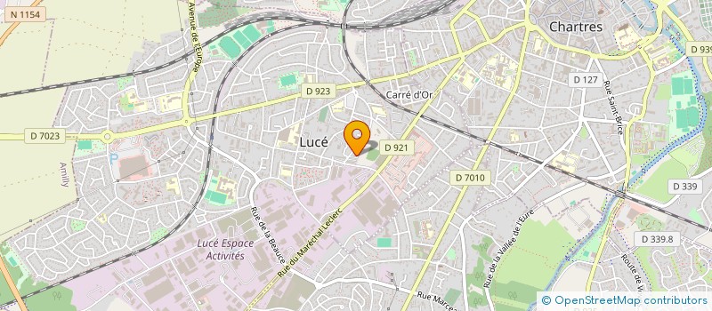 localisation de l'entreprise MONSIEUR ABDEL KADER SILLA  LUCE