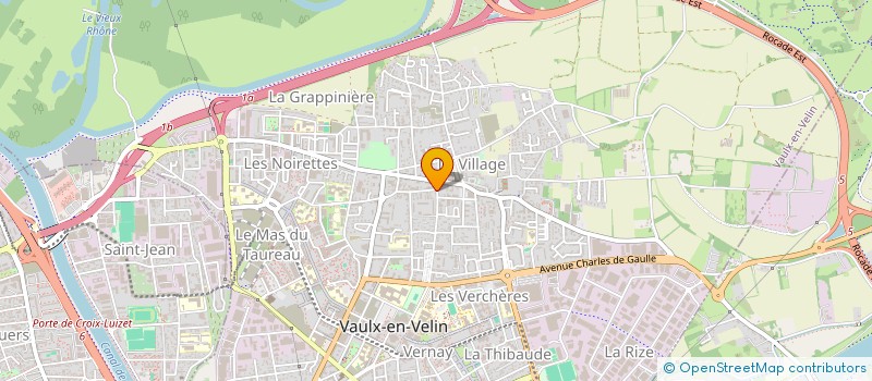 localisation de l'entreprise MONSIEUR ABDEL-KARIM BOUYAALAN  VAULX-EN-VELIN