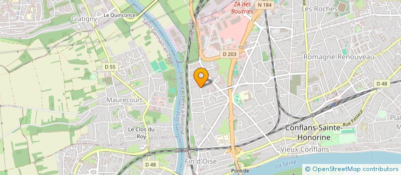 localisation de l'entreprise MONSIEUR ABDEL-KARIM GASSAMA  CONFLANS-SAINTE-HONORINE