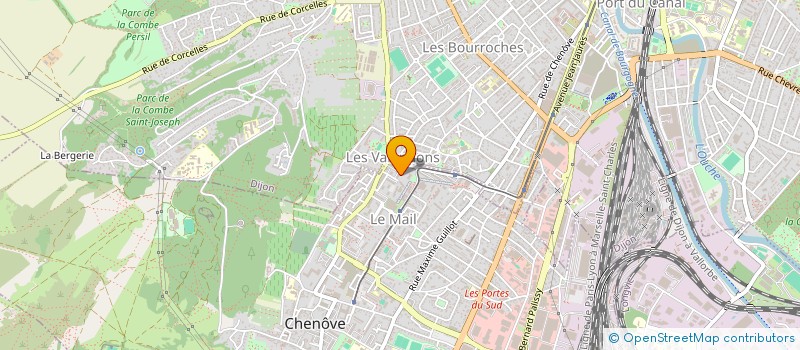 localisation de l'entreprise MONSIEUR ABDEL-KARIM GUESMIA  CHENOVE