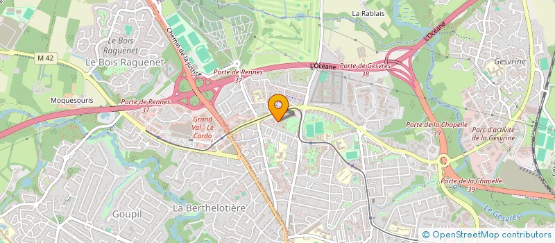 localisation de l'entreprise MONSIEUR ABDEL KARIM MANE à NANTES