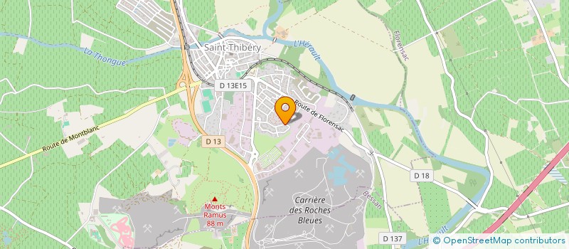 localisation de l'entreprise MONSIEUR ABDEL-KHARIME BOUJADA à AGDE